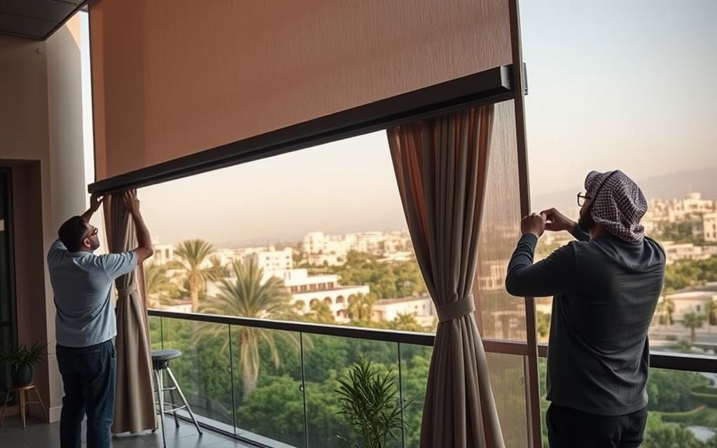 مظلات وسواتر الربيع الرياض