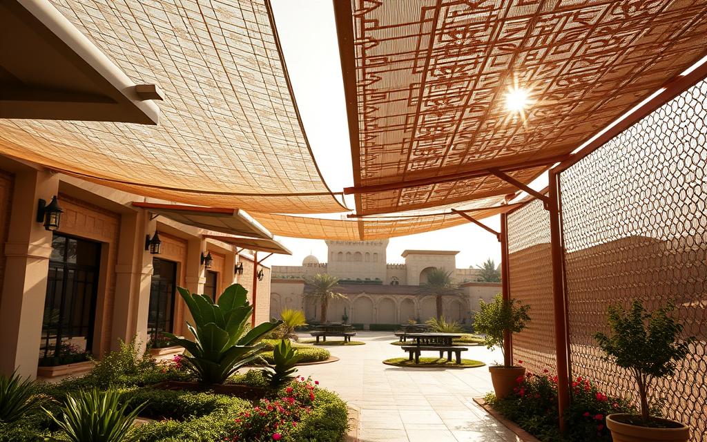 مظلات وسواتر حي الموسي