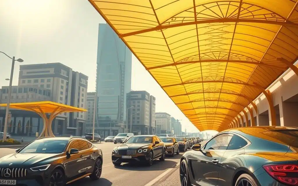 مظلات سيارات الرياض