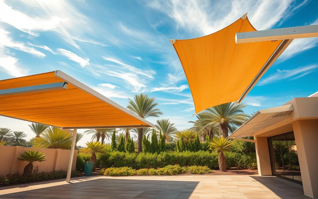مظلات وسواتر شمال الرياض